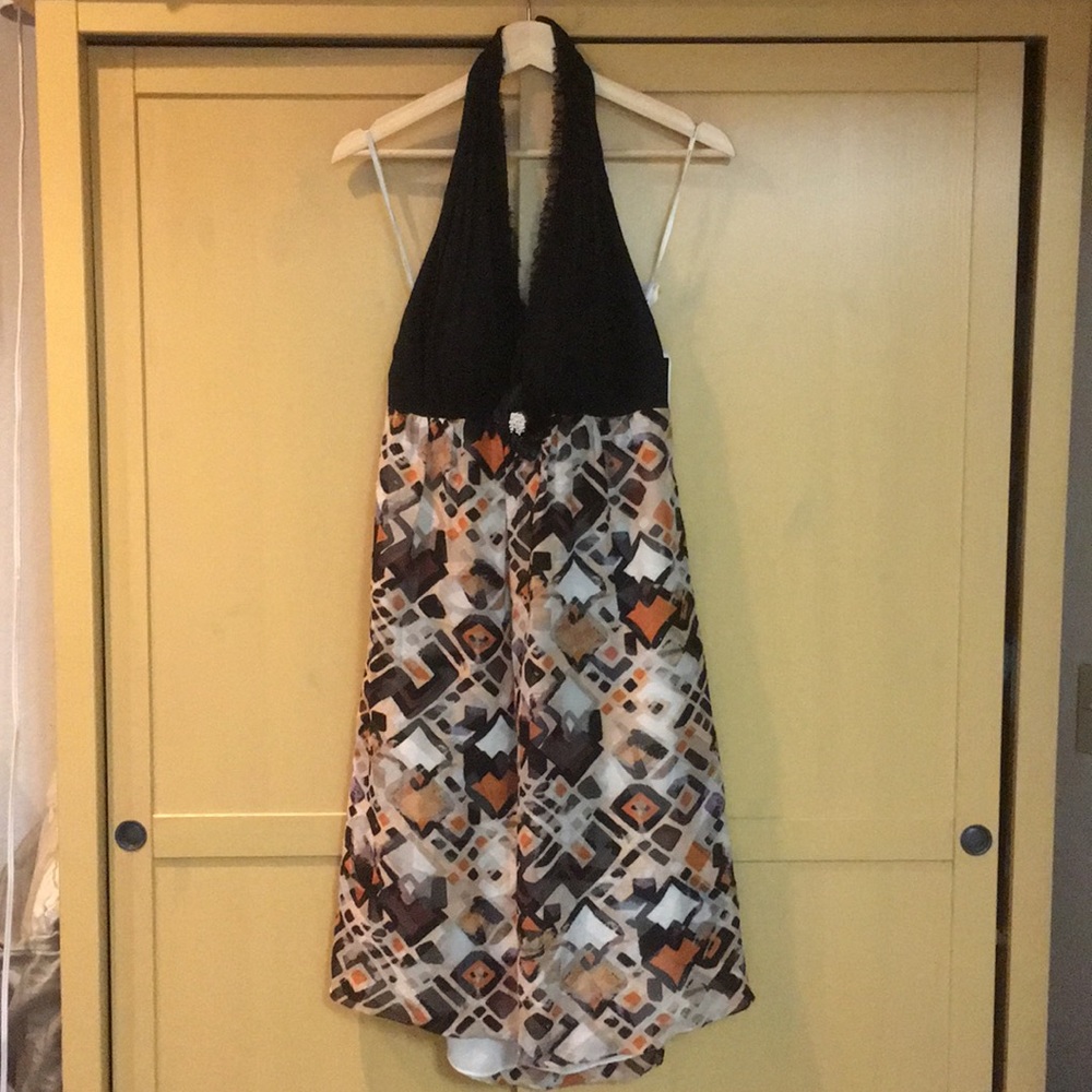 Kay Unger halter dress